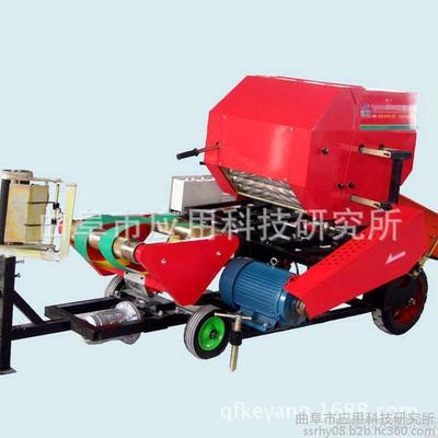 科陽青貯玉米秸稈打捆包膜機價格 飼料青儲打捆包膜機 多功能青儲打捆包膜機 質量過硬 優質玉米秸稈青儲打捆機廠家低價促銷圖片_高清圖_細節圖-曲阜市應用科技研究所 -